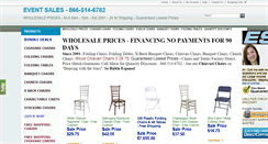 Desktop Screenshot of folding-chairs-tables-discount.com